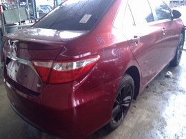 2015 TOYOTA CAMRY, BURGUNDY, SE, 2.5L, AT,  Z24925